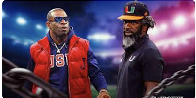 Coach Deion Prime Sanders and Ed Reed