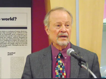 Dr. Richard Lapchick / Photo by Charles Hallman/MSR News