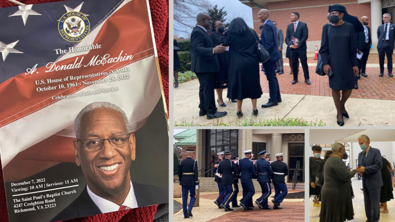 A. Donald McEachin’s funeral includes tributes from Secretary Marcia Fudge, Speaker Pelosi, and Leader Clyburn
